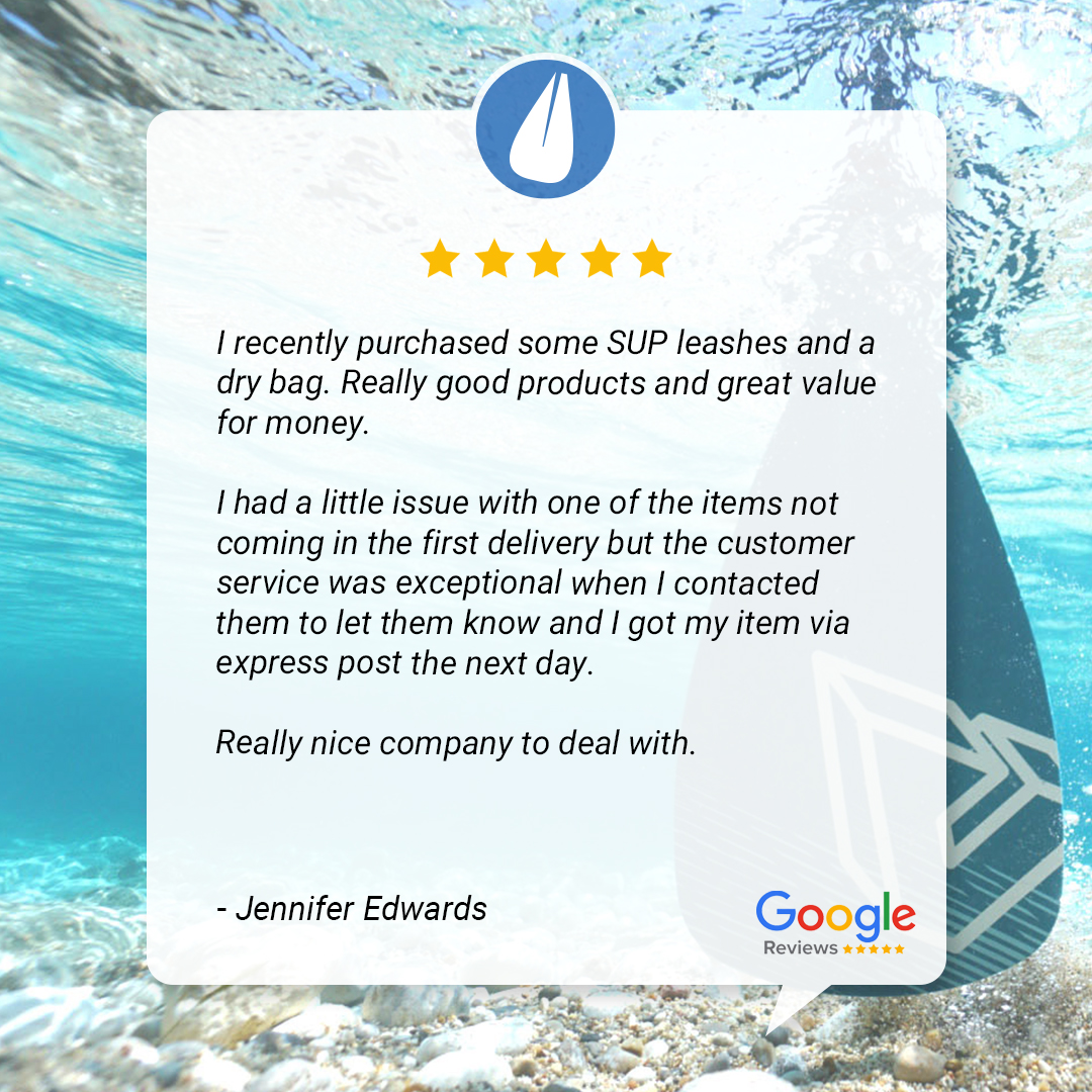 Ensuring a positive customer experience is of utmost importance, particularly for a small Irish business like iSUP.
When things don't go as planned with an order, we work quickly to make it right, ensuring our customers feel genuinely valued and supported every step of the way.
Jennifer, thank you so much for your 5-star review 😃
#CustomerExperience #CustomerService #Ireland #ShopLocal #ShopLocalIreland #iSUP #SUP #SUPing #PaddleboardIreland #StandUpPaddleboarders #PaddleBoard #StandUpPaddleboarding #Paddleboarding #PaddleboardsIreland #HappyPaddles