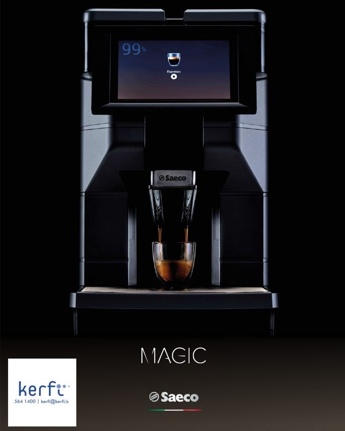 Saeco Magic – Kaffi og stíll í fullkomnu jafnvægi
✨ Kynnum Saeco Magic – þar sem hönnun og afköst mætast.
Magic er nýjasta þróunin frá Saeco Professional og setur ný viðmið í gæðum og úrvali drykkja. ☕
✔️ 7” litaskjár með sérsniðnum drykkjum
✔️ Stillanleg kaffiskammtur (8,5–15 g) fyrir fullkomið bragð
✔️ Innbyggður, hljóðlátur mjólkurfroðari með sjálfvirku hreinsikerfi
✔️ Tvöföld afgreiðsla – tveir kaffibollar í einu
✔️ Nútímaleg hönnun sem lyftir hvaða rými sem er
Fullkomin fyrir skrifstofur, hótel, ráðstefnur og fyrirtæki sem vilja bjóða upp á alvöru kaffiupplifun – með stíl.
Pantaðu núna hjá Kerfi og breyttu kaffipásunni í lífsstíl. 🚀
☕💧 Kaffi- og vatnsvélar fyrir allar stærðir fyrirtækja 💼✨
🎉 Frír prufumánuður fyrir nýja viðskiptavini! 🆓🔥
📢 Fáðu tilboð fyrir þitt fyrirtæki! 💰💡
📞 Hafðu samband – Komdu í Kerfi 🚀✅
#Saeco #Kaffivél #Fyrirtækjalausnir #komduíkerfi