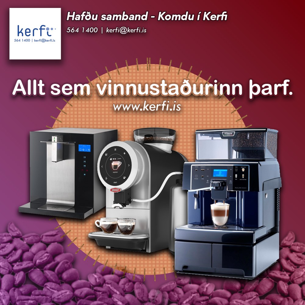Vinnustaðurinn á skilið betra kaffi ☕✨
Við bjóðum upp á fjölbreytt úrval kaffivéla sem henta öllum fyrirtækjum – stórum sem smáum.
Gott kaffi eykur ánægju, orku og framleiðni 💼⚡
👉 Finndu lausnina sem hentar þínu teymi á kerfi.is
☕💧 Kaffi- og vatnsvélar fyrir allar stærðir fyrirtækja 💼✨
🎉 Frír prufumánuður fyrir nýja viðskiptavini! 🆓🔥
📢 Fáðu tilboð fyrir þitt fyrirtæki! 💰💡
📞 Hafðu samband – Komdu í Kerfi 🚀✅
#Kaffivél #Vatnsvél #Fyrirtækjalausnir #KomduÍKerfi