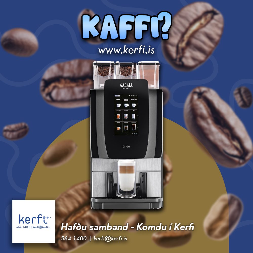 Kaffi? Við reddum því ☕😉
Nútímaleg kaffivél sem sér um allt – frá fyrsta sopa til síðasta bolla dagsins.
Fullkomin lausn fyrir vinnustaði sem vilja gæði og þægindi í einum pakka 💼✨
👉 Uppfærðu kaffið á vinnustaðnum í dag
☕💧 Kaffi- og vatnsvélar fyrir allar stærðir fyrirtækja 💼✨
🎉 Frír prufumánuður fyrir nýja viðskiptavini! 🆓🔥
📢 Fáðu tilboð fyrir þitt fyrirtæki! 💰💡
📞 Hafðu samband – Komdu í Kerfi 🚀✅
#Kaffi #Kaffivél #Skrifstofulíf #KomduÍKerfi