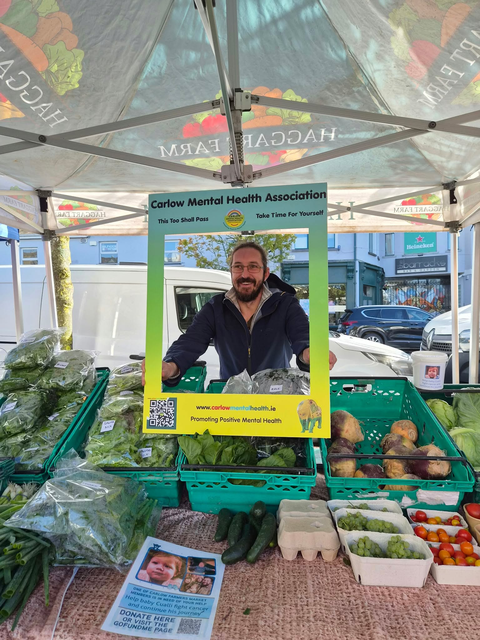 More photo's from when our mischievous little elephant Luna was at Carlow Farmers Market on Saturday. #mensana2026 #mentalhealthmatters #carlowmentalhealthassociation #carlowmentalhealth #cmha #carlowfarmersmarket