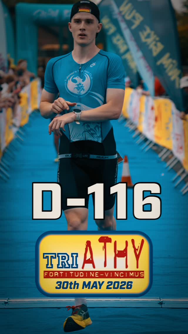 D-116 to TriAthy 2026 : Our XVIII Edition. Join us for another superb day of tri action at www.t....