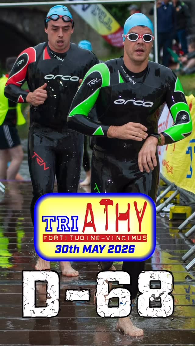 D-67 to TriAthy 2026 : Our XVIII Edition. Join us for another superb day of tri action at www.tr....