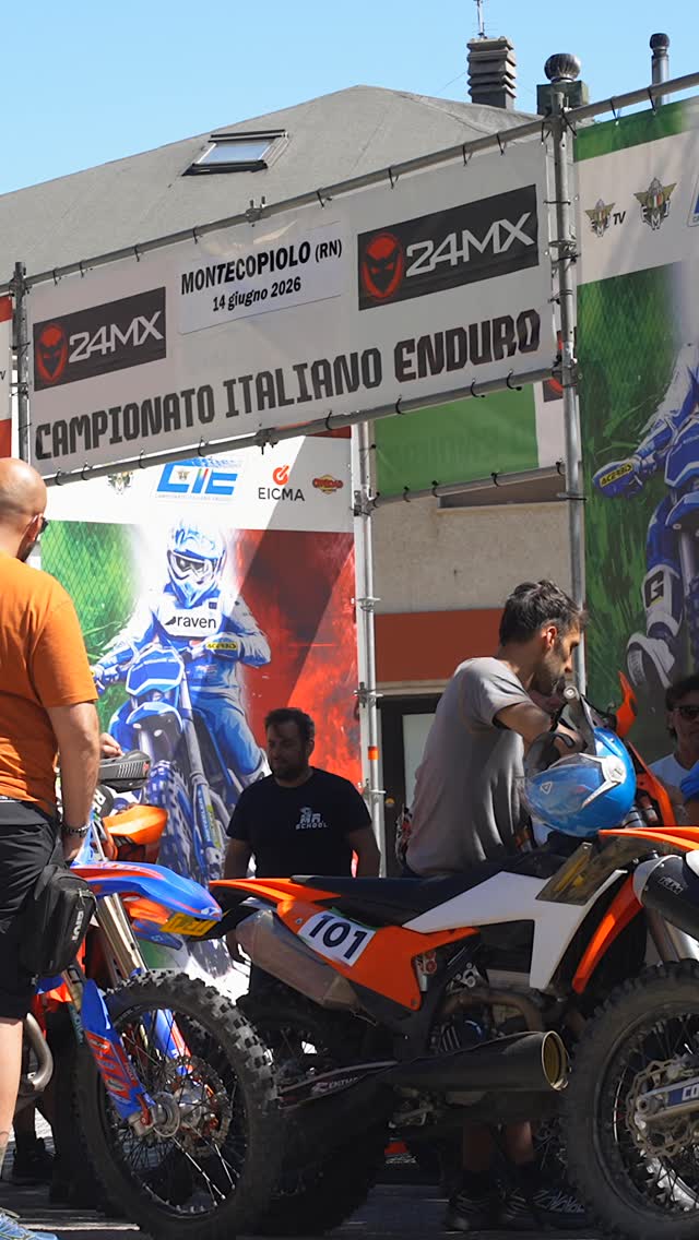 Siamo pronti per la quarta tappa Enduro Major/Veteran@24mx@federmoto.it#offroadproracing #federm....